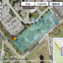 Map image of individual in cemetery.